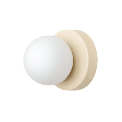 Wandlamp Glas Rond Nordisch Minimalistisch G9 LED Zwart Wit Groen Slaapkamer