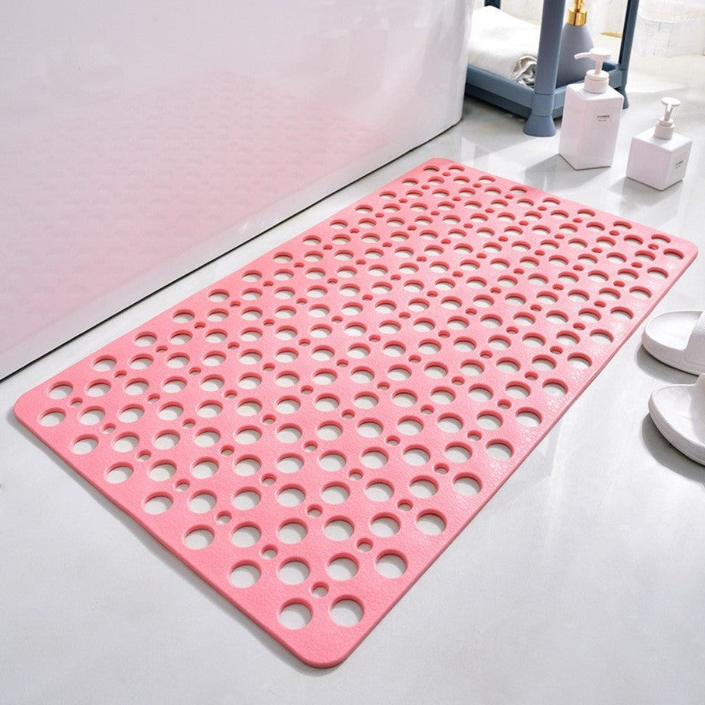Antislip Douchematje met Zuignappen - Antibacterieel TPE Badmat - Sneldrogend & Veilig voor Douche en Bad