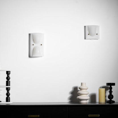 Mollo Wandlamp — Organische Hars & IJzer Wandverlichting