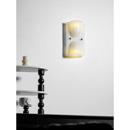 Mollo Wandlamp — Organische Hars & IJzer Wandverlichting