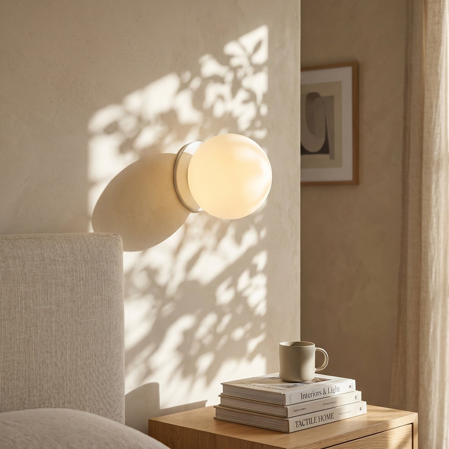 Glazen Wandlamp met Gouden of Zilveren Fitting – Modern Design voor Slaapkamer en Woonkamer