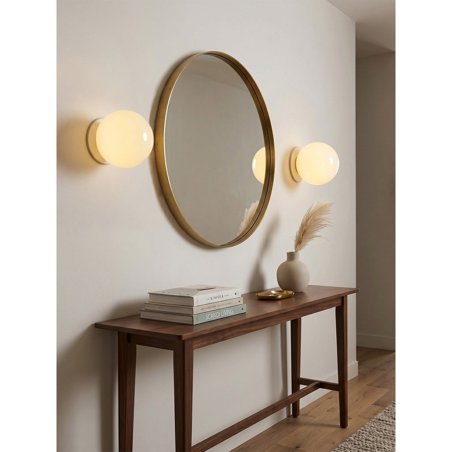 Glazen Wandlamp met Gouden of Zilveren Fitting – Modern Design voor Slaapkamer en Woonkamer
