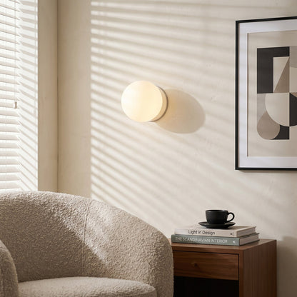 Glazen Wandlamp met Gouden of Zilveren Fitting – Modern Design voor Slaapkamer en Woonkamer