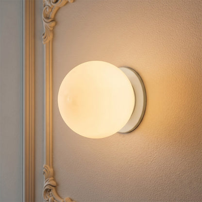 Glazen Wandlamp met Gouden of Zilveren Fitting – Modern Design voor Slaapkamer en Woonkamer