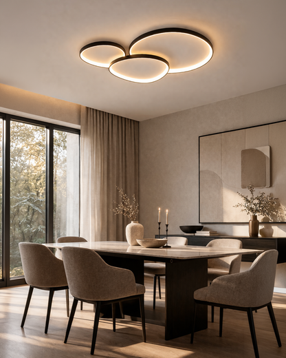 Pinnacle LED Plafondlamp – Minimalistische Moderne Plafondverlichting met Subtiele Verfijning