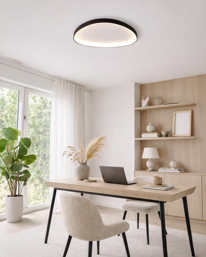 Pinnacle LED Plafondlamp – Minimalistische Moderne Plafondverlichting met Subtiele Verfijning