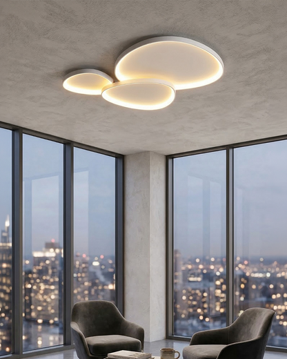 Pinnacle LED Plafondlamp – Minimalistische Moderne Plafondverlichting met Subtiele Verfijning
