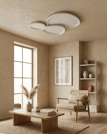 Pinnacle LED Plafondlamp – Minimalistische Moderne Plafondverlichting met Subtiele Verfijning