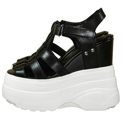 Vrouwelijke Platform Schoenen met Hoge Hak