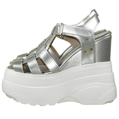 Vrouwelijke Platform Schoenen met Hoge Hak