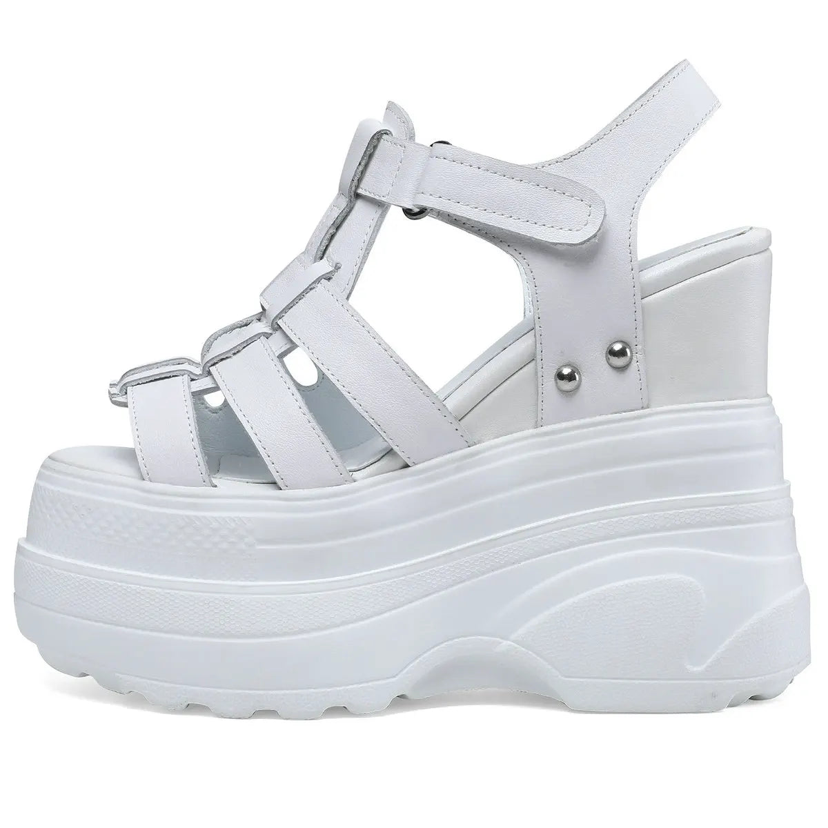 Vrouwelijke Platform Schoenen met Hoge Hak