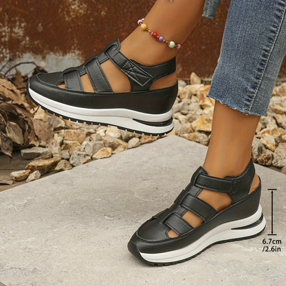 Dames Platform Sandalen Comfortabele Pasvorm