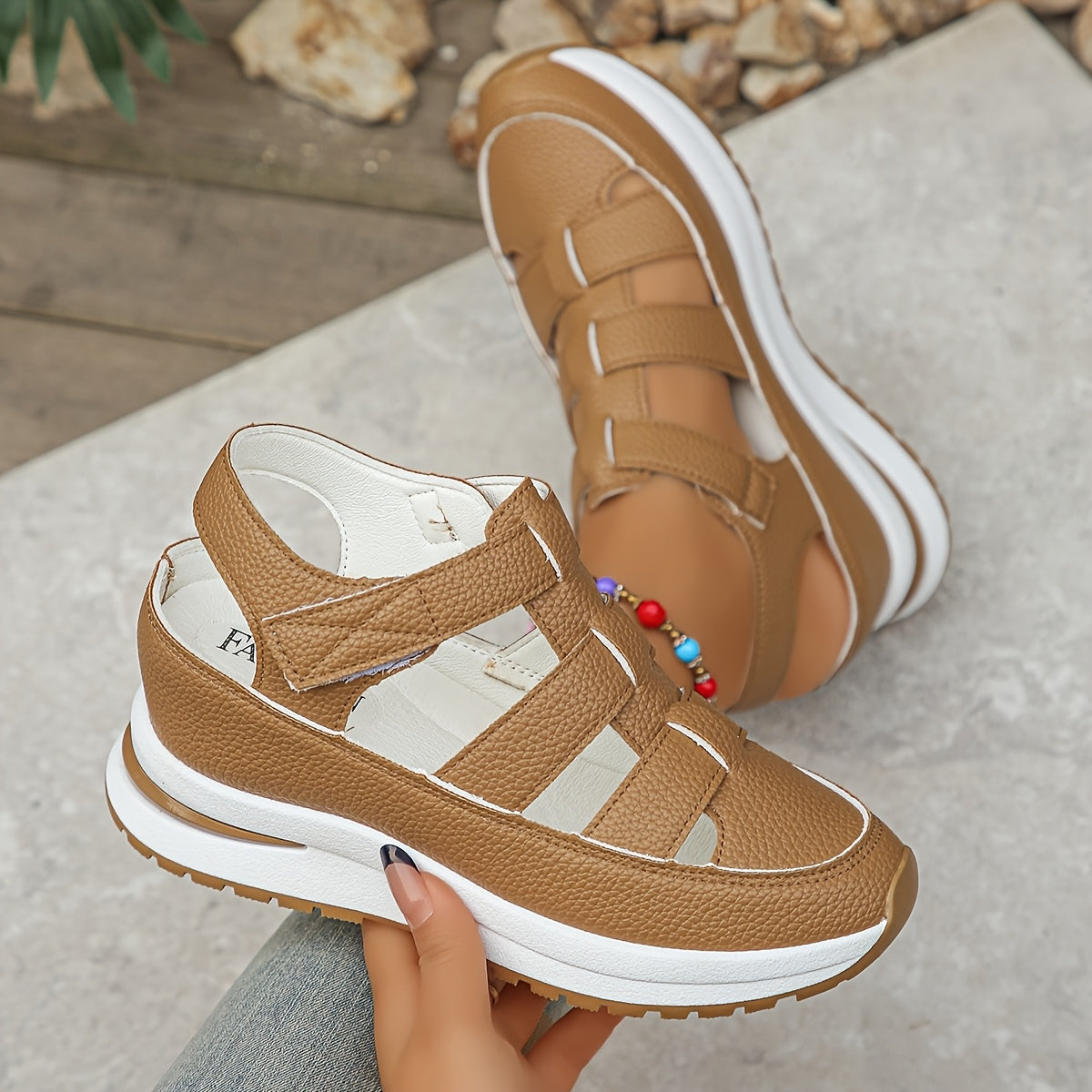 Dames Platform Sandalen Comfortabele Pasvorm