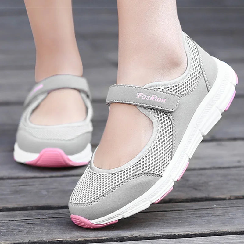 Lichte Zomerflats Mary Jane Comfortabel Dameschoenen
