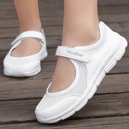 Lichte Zomerflats Mary Jane Comfortabel Dameschoenen