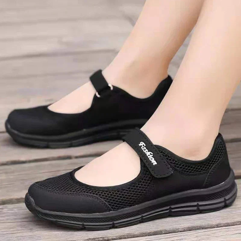 Lichte Zomerflats Mary Jane Comfortabel Dameschoenen