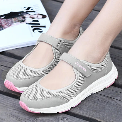 Lichte Zomerflats Mary Jane Comfortabel Dameschoenen