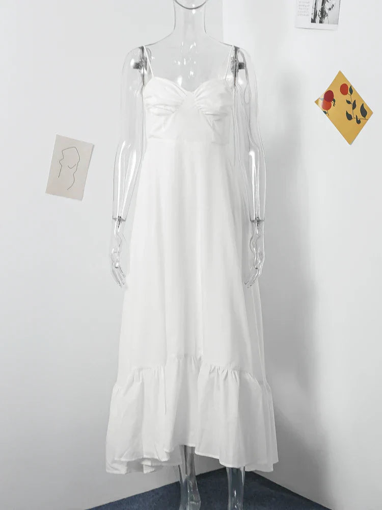 Zomer Maxi Jurk Elegante Lange Vrouwenjurk