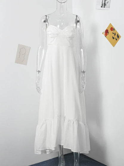 Zomer Maxi Jurk Elegante Lange Vrouwenjurk