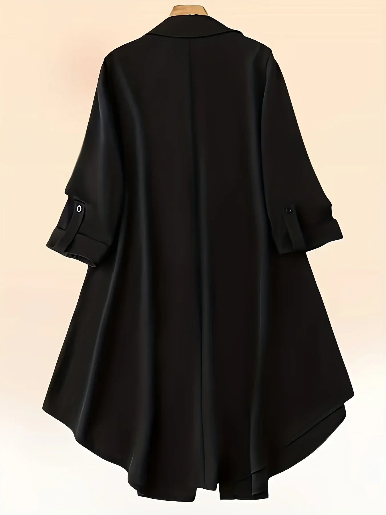 Plus-Size Lange Mouwen Casual Overhemd voor Vrouwen