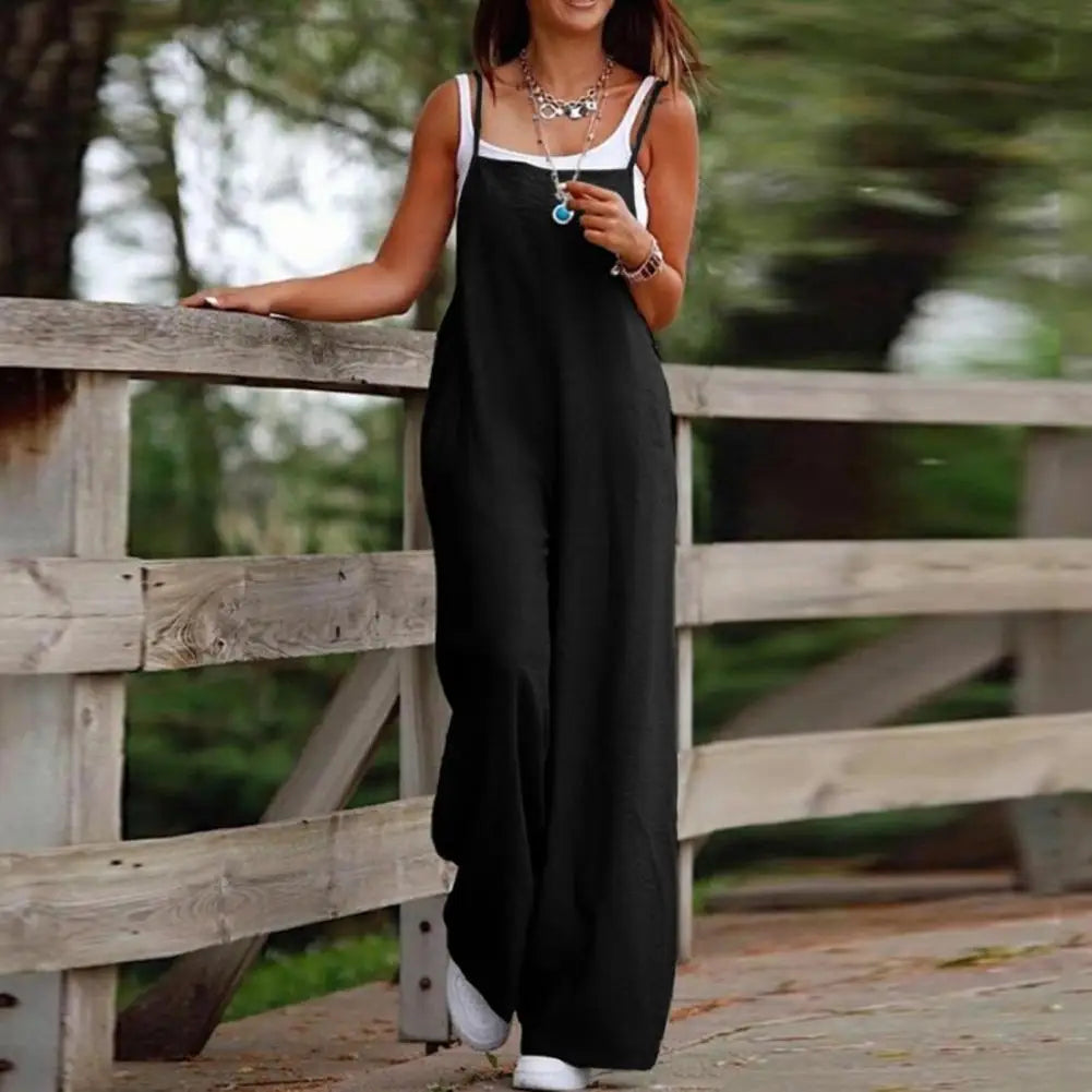 Plus Size Jumpsuit Zomerse Jurk Comfortabel en Stijlvol