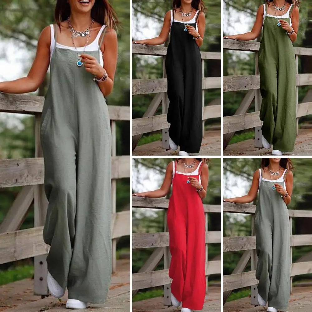 Plus Size Jumpsuit Zomerse Jurk Comfortabel en Stijlvol