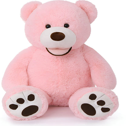 Grote Knuffelbeer Hoes | Zachte Pluche Teddybeer | Aanpasbare Vulling | Kinderen & Volwassenen