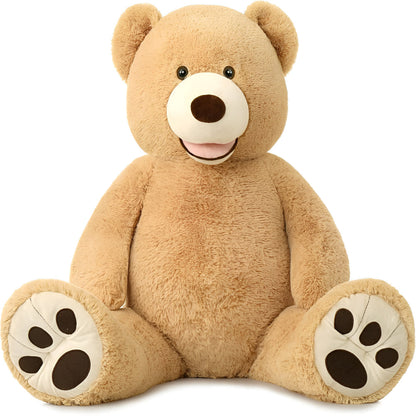Grote Knuffelbeer Hoes | Zachte Pluche Teddybeer | Aanpasbare Vulling | Kinderen & Volwassenen