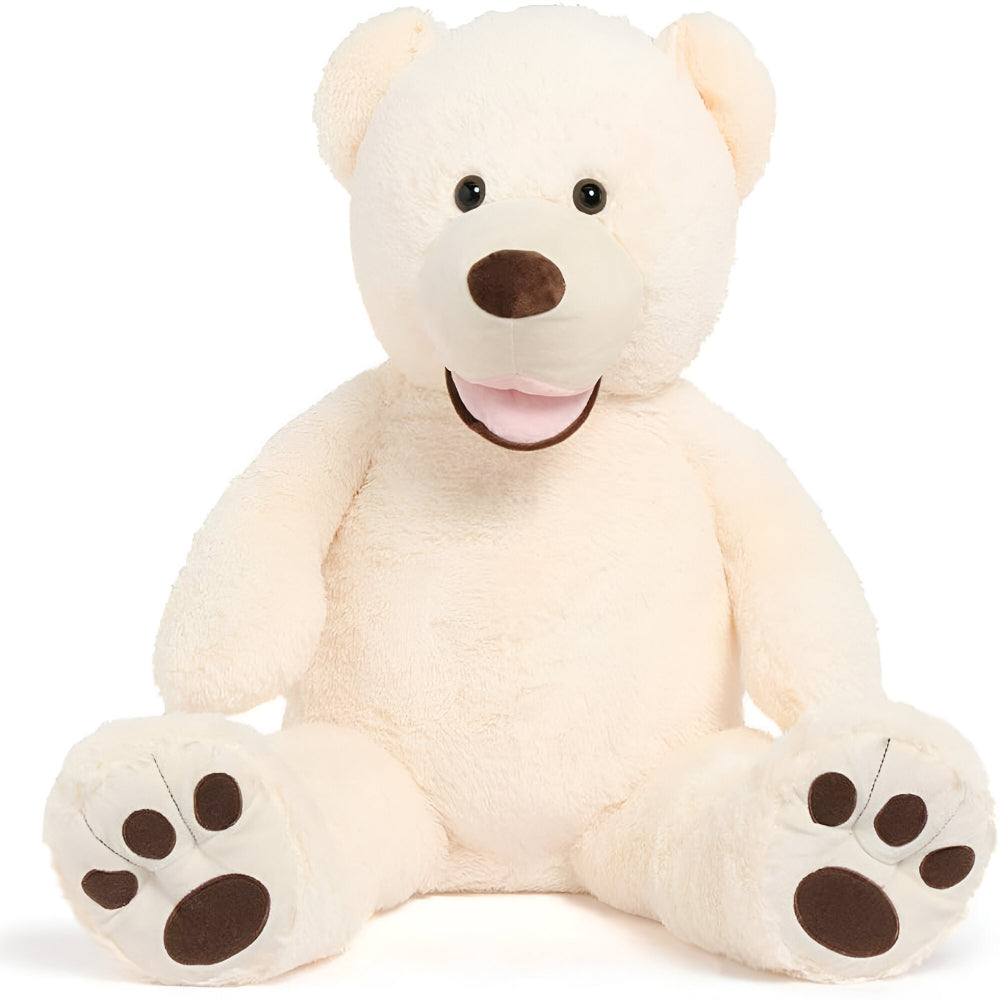 Grote Knuffelbeer Hoes | Zachte Pluche Teddybeer | Aanpasbare Vulling | Kinderen & Volwassenen
