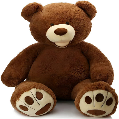 Grote Knuffelbeer Hoes | Zachte Pluche Teddybeer | Aanpasbare Vulling | Kinderen & Volwassenen