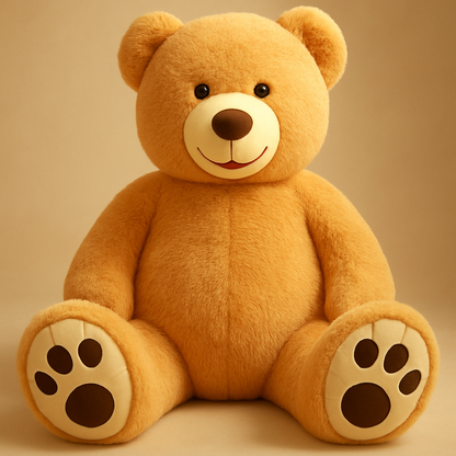 Grote Knuffelbeer Hoes | Zachte Pluche Teddybeer | Aanpasbare Vulling | Kinderen & Volwassenen
