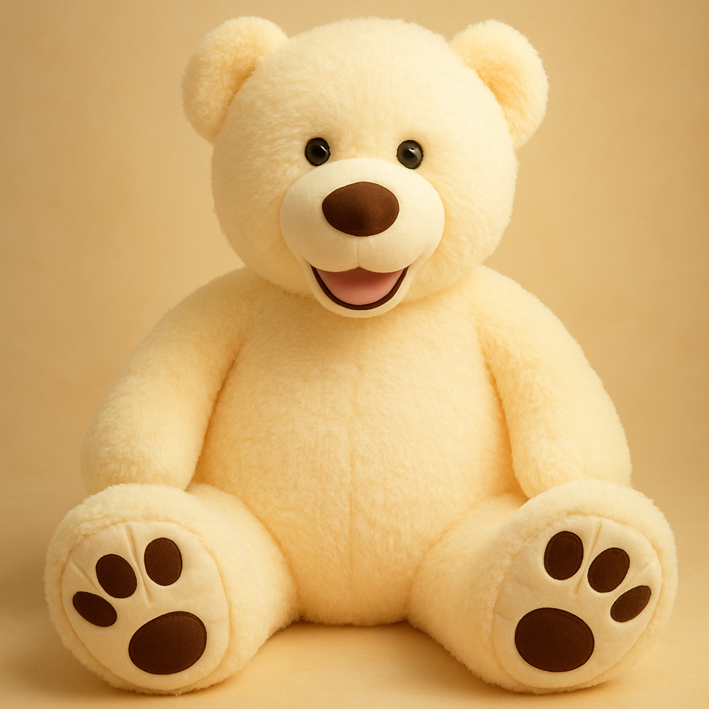 Grote Knuffelbeer Hoes | Zachte Pluche Teddybeer | Aanpasbare Vulling | Kinderen & Volwassenen