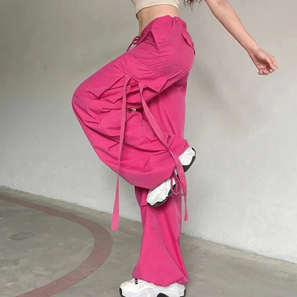 Retro Overalls Wijde Losse Fit Vintage Stijl