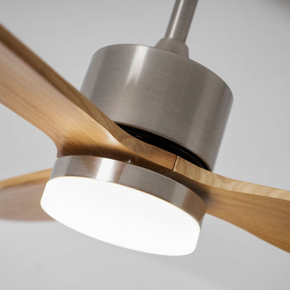 Plafondventilator met LED-Verlichting en Stille Motor – Dimbaar met Afstandsbediening voor Optimaal Comfort