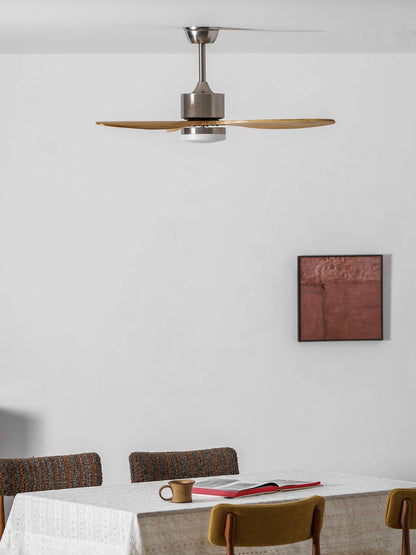 Plafondventilator met Geïntegreerde LED-verlichting – Dimmeerbaar & Verstelbaar – Stil & Energiebesparend