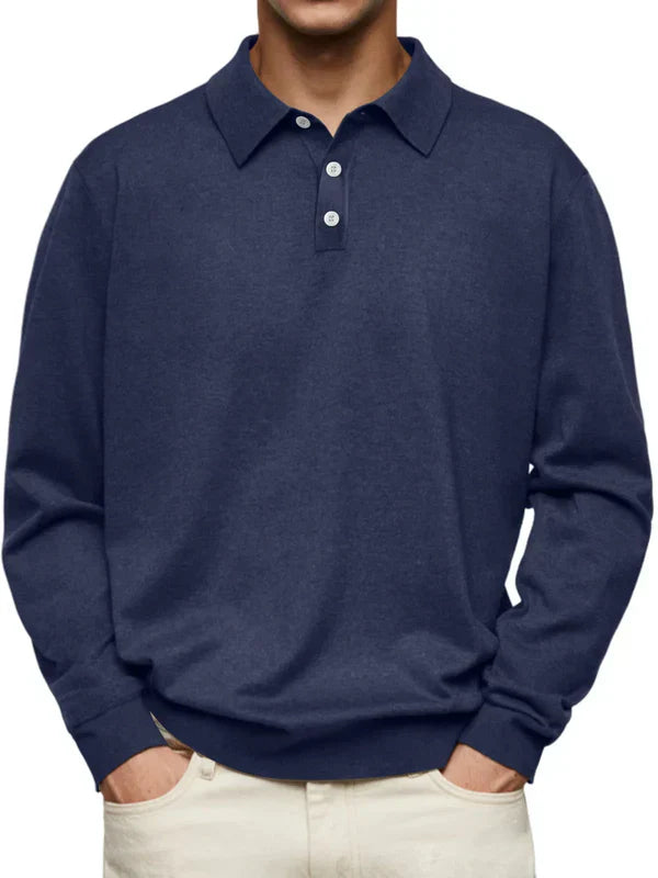 Poloshirt Heren | Lange mouw & Verzorgde uitstraling