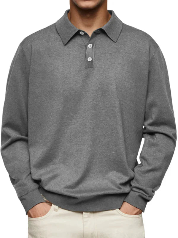 Poloshirt Heren | Lange mouw & Verzorgde uitstraling