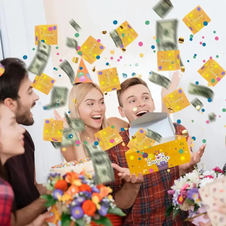 Pop-up Verrassing Geschenkdoos met Springende Boxjes – Verrassingscadeau voor Verjaardag Jubileum Valentijn