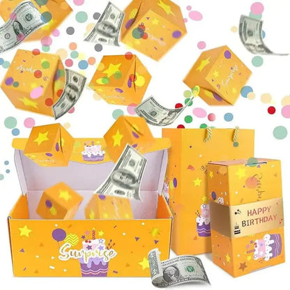 Pop-up Verrassing Geschenkdoos met Springende Boxjes – Verrassingscadeau voor Verjaardag Jubileum Valentijn