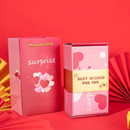 Pop-up Verrassing Geschenkdoos met Springende Boxjes – Verrassingscadeau voor Verjaardag Jubileum Valentijn