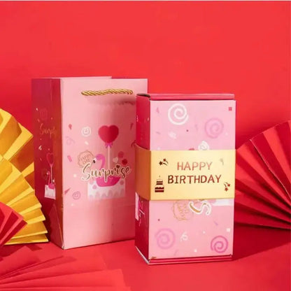 Pop-up Verrassing Geschenkdoos met Springende Boxjes – Verrassingscadeau voor Verjaardag Jubileum Valentijn