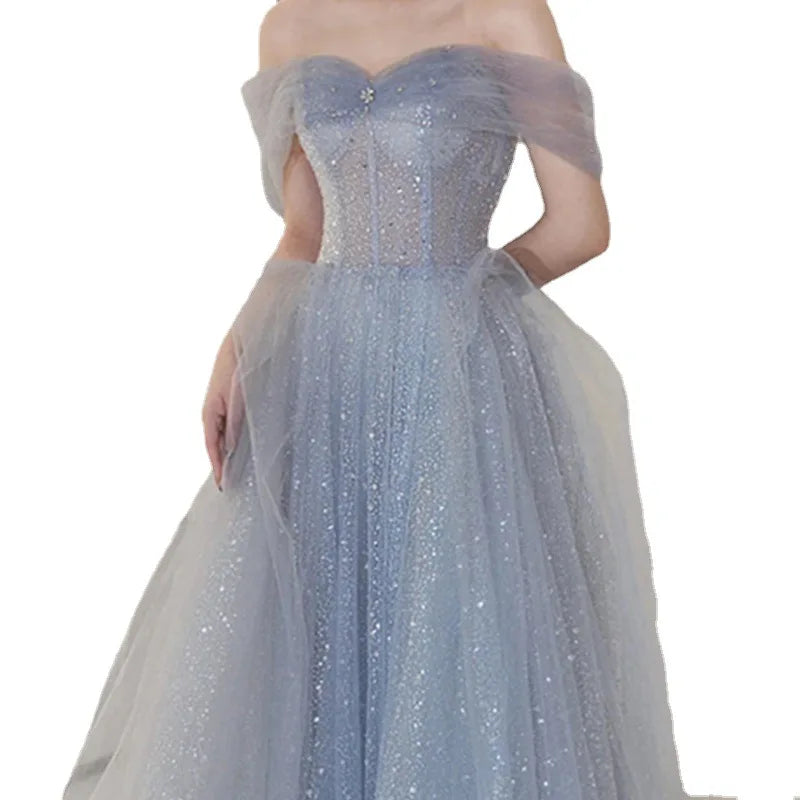 Prinsesjurk Verjaardagsfeestje Rood Glitter