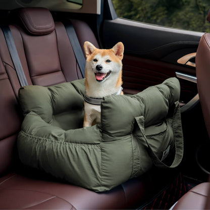 Hondenautostoel Draagbaar Reisbed Comfortabel Bolster Veilige Zetel voor Kleine Honden Katten Huisdieren