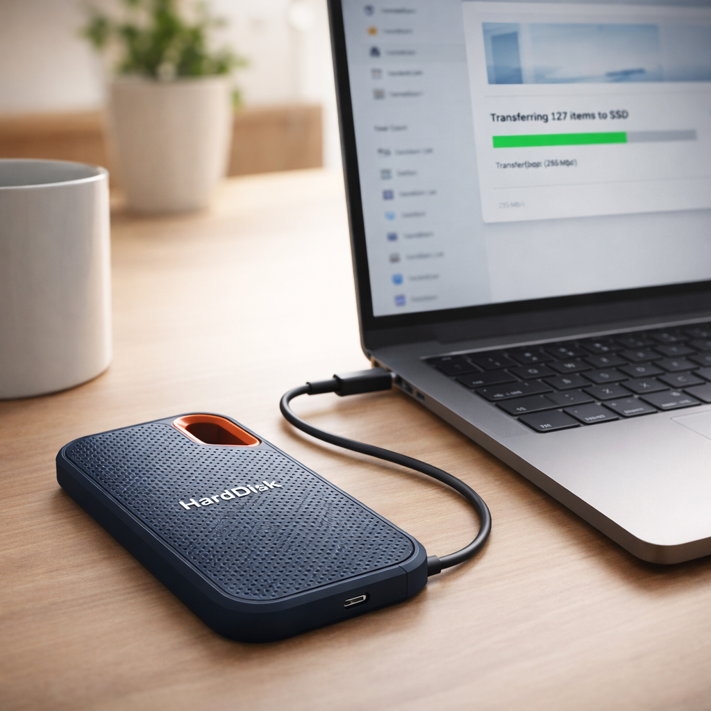 Draagbare SSD Schijf USB-C 500GB-256TB Externe Harde Schijf Compacte Opslag Snelle Datatransfer Mobiel