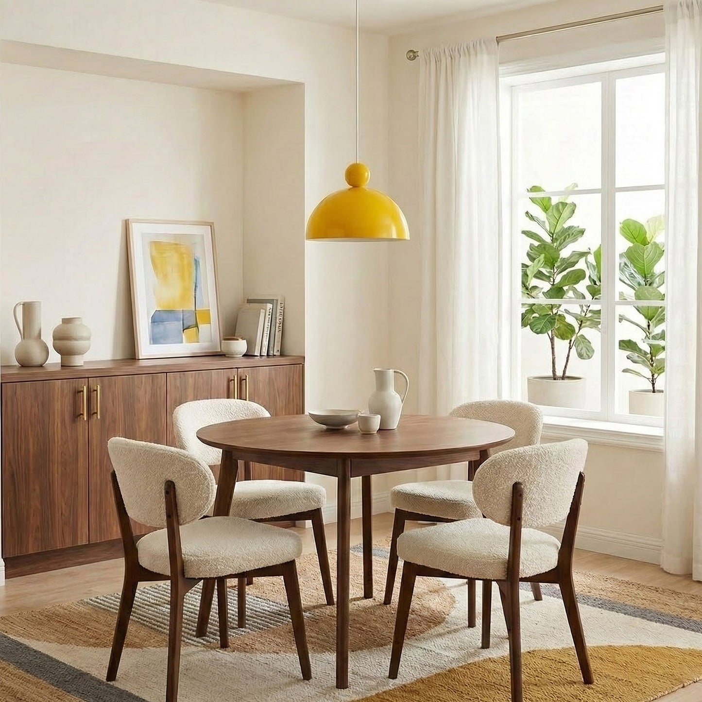Kleurrijke Hanglamp Metaal Ø35cm Eigentijds Design Eetkamer Keuken