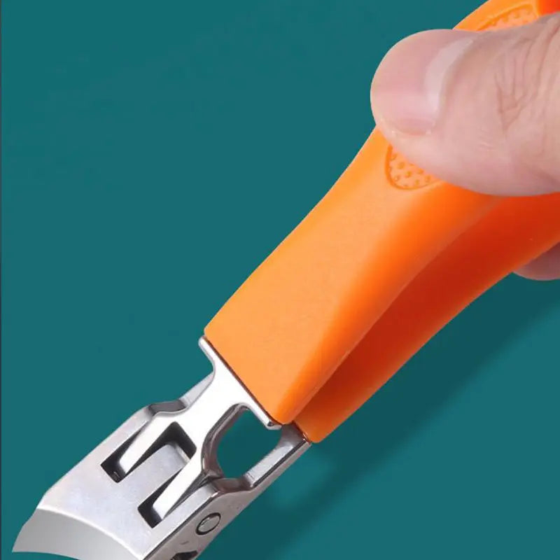 Nagelknipper Dik Edelstaal PP Kunststof 8.8x2cm Spatbescherming Dikke Nagels Voetknipper Vingernagels Teennagels Schoon Snijden