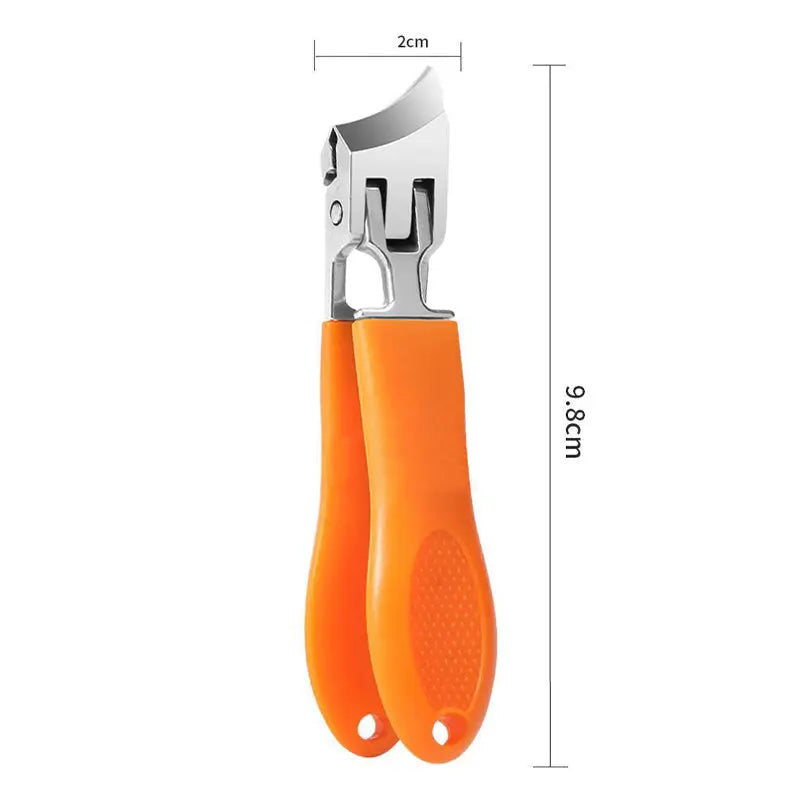 Nagelknipper Dik Edelstaal PP Kunststof 8.8x2cm Spatbescherming Dikke Nagels Voetknipper Vingernagels Teennagels Schoon Snijden