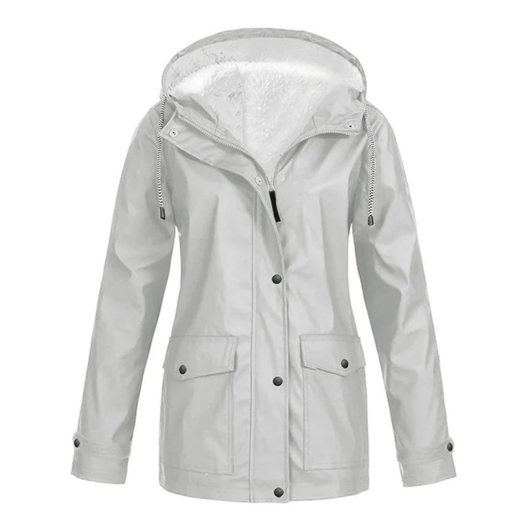 Letizia | Dikke Pile Jas met Fleece Voering