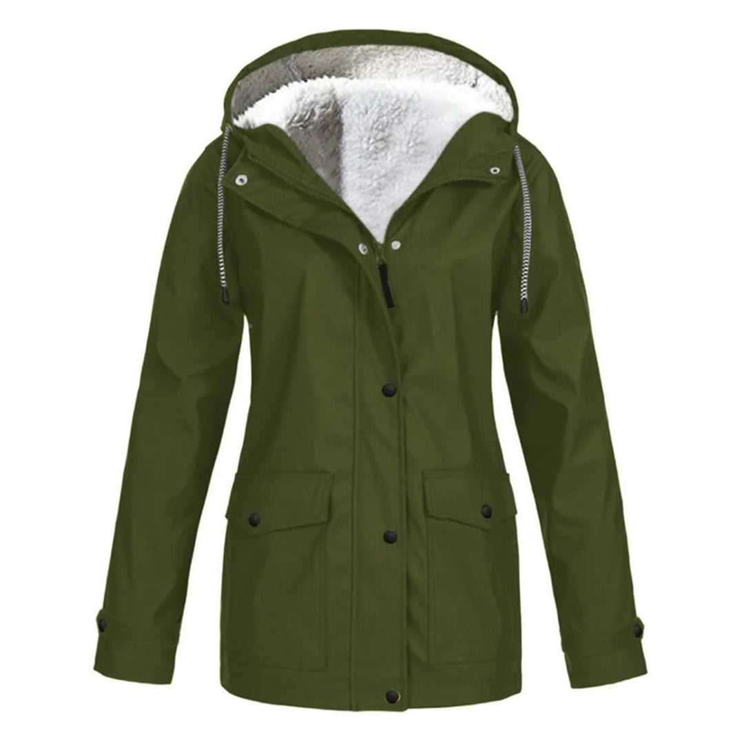 Letizia | Dikke Pile Jas met Fleece Voering