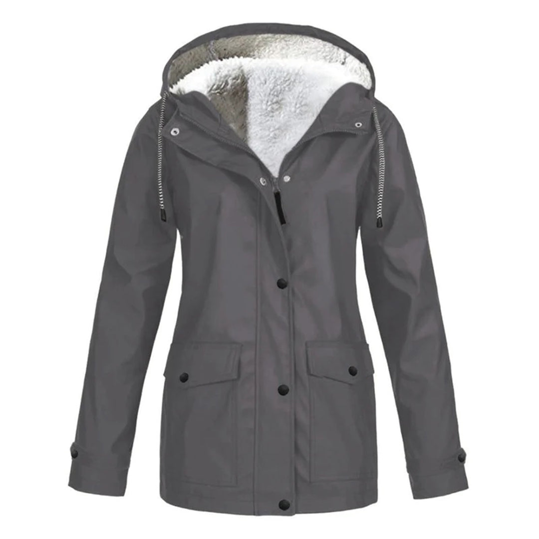 Letizia | Dikke Pile Jas met Fleece Voering - StudioMarella